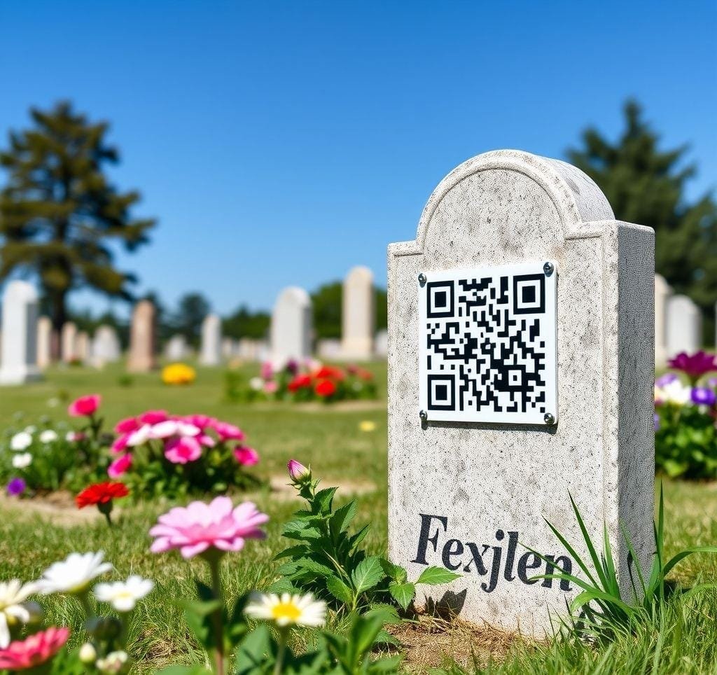 Preserving Memories with QR Code Memorial Plaques