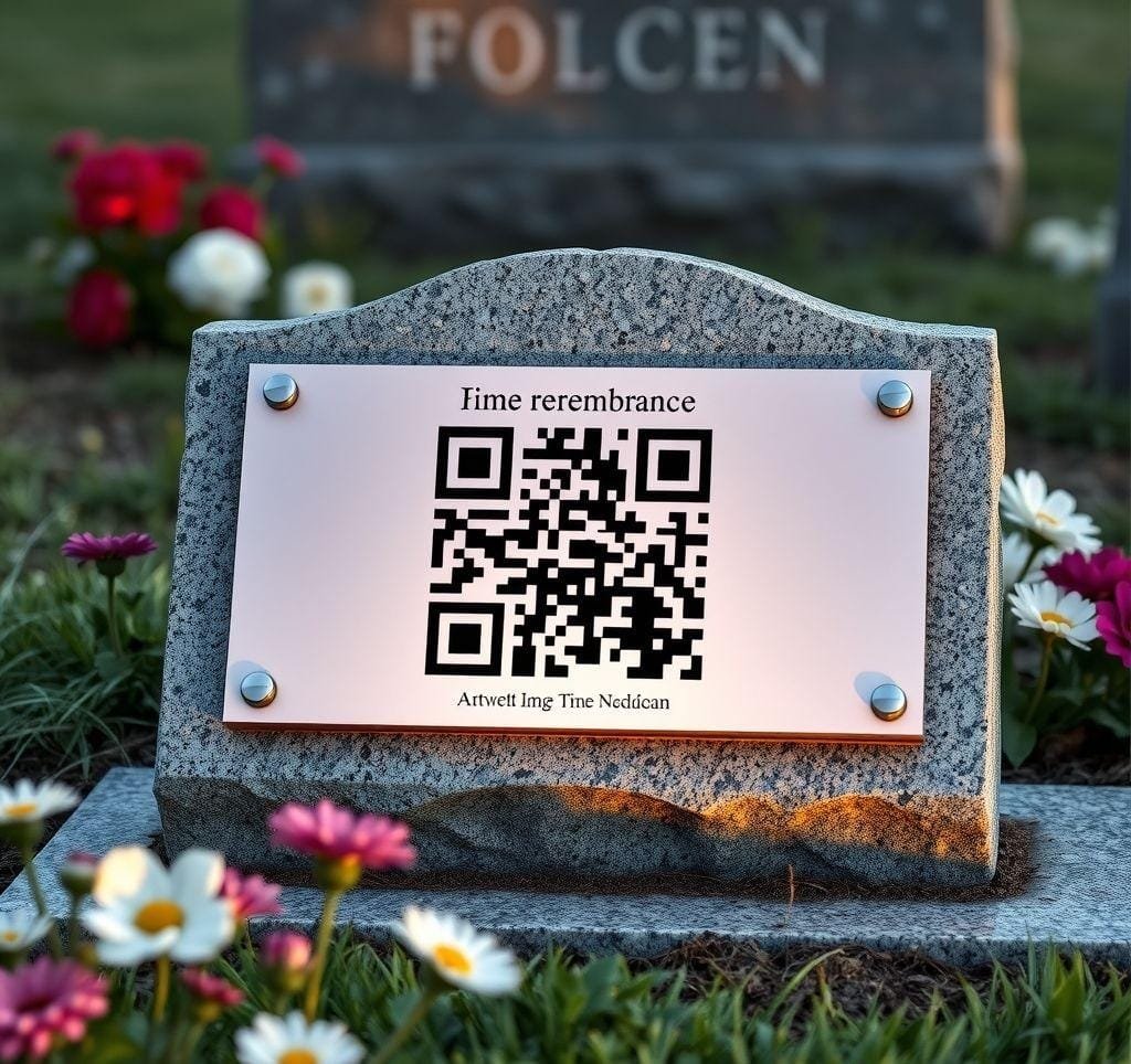 Tưởng Niệm Hiện Đại với Bia QR Mãi Mãi Nhớ