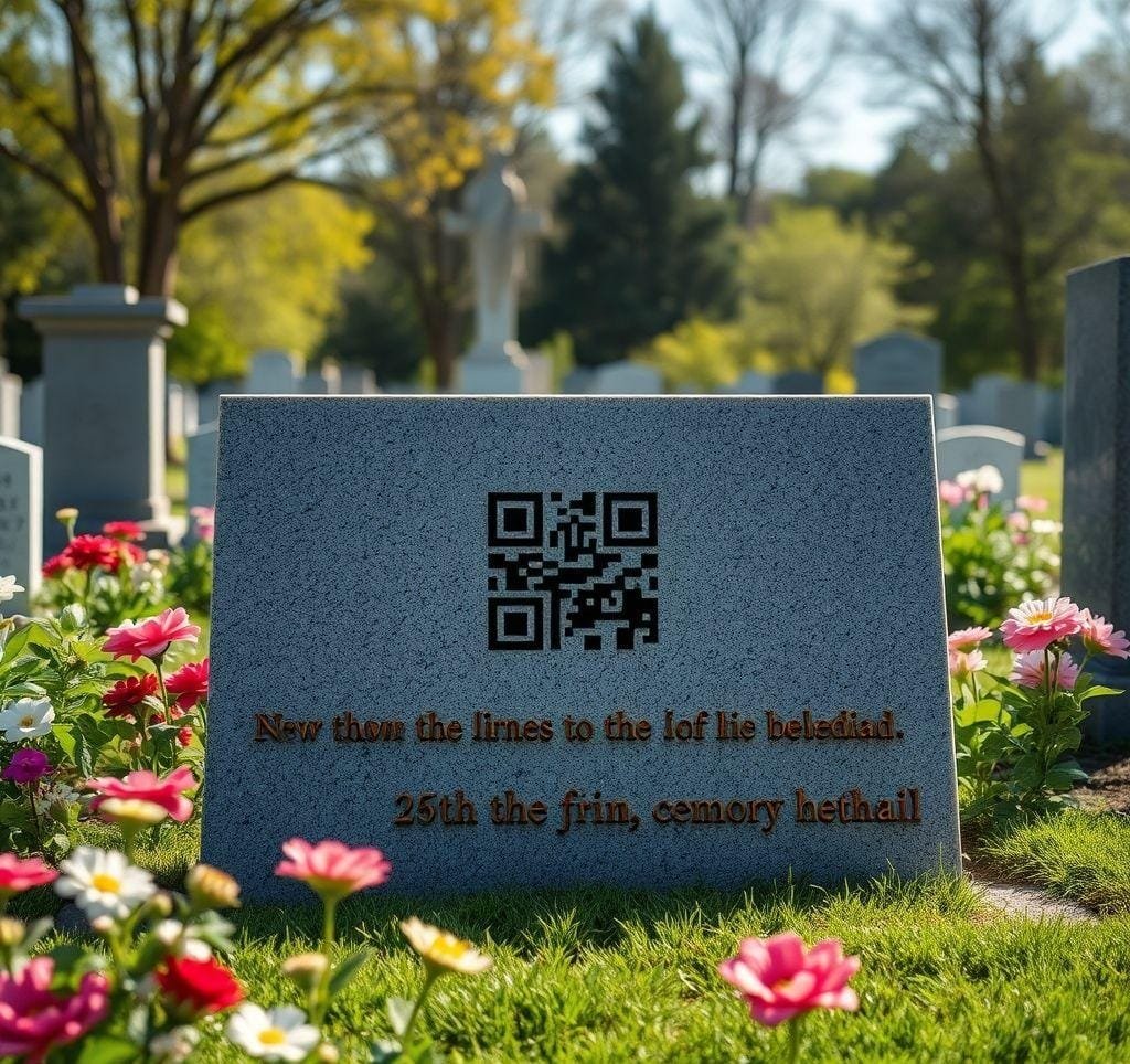 Honoring Loved Ones with QR Memorial Plaques