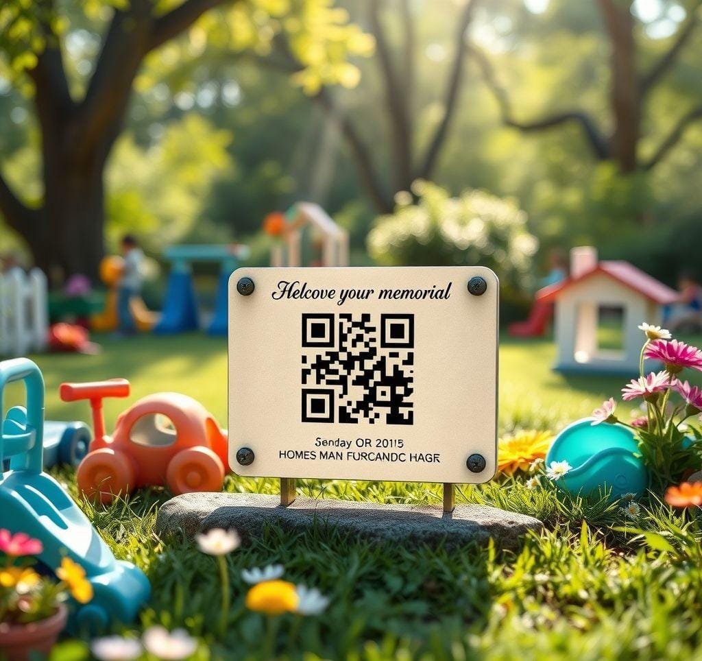 Lưu Giữ Ký Ức Thiên Thần Nhỏ Với Bia QR