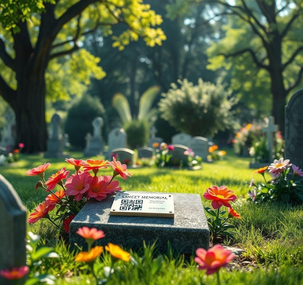Preserving Memories with QR Code Memorial Plaques
