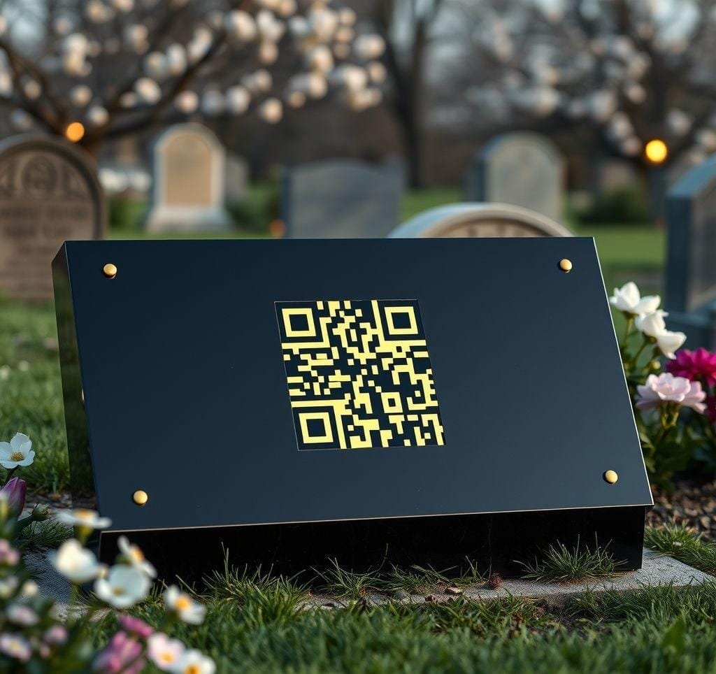 Bia QR Kết Nối Ký ức Vượt Thời Gian