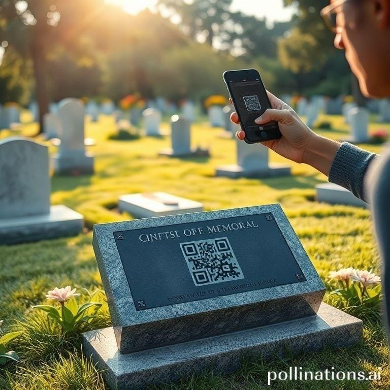 Gắn Bia QR Tưởng Niệm Tại Nghĩa Trang Hướng Dẫn Chi Tiết