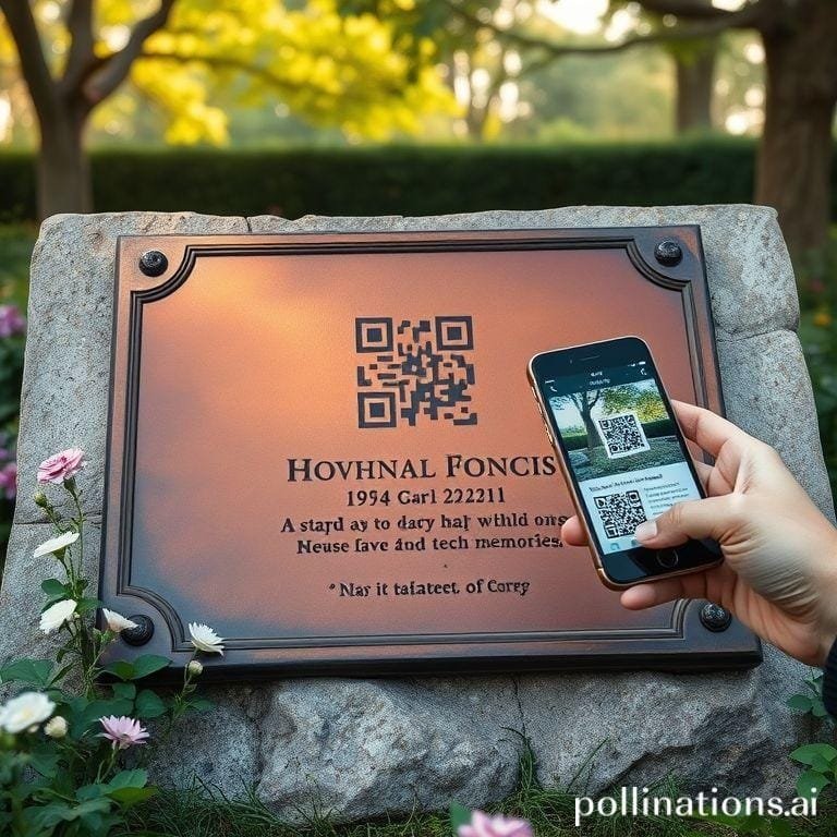 Preserving Memories with QR Code Memorials