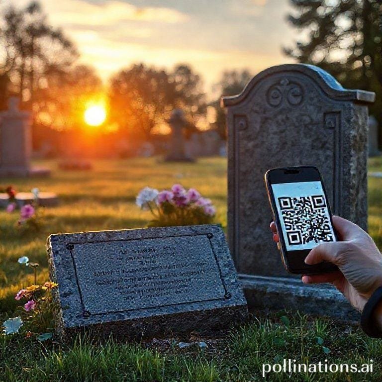 Preserving Memories with QR Code Memorial Plaques