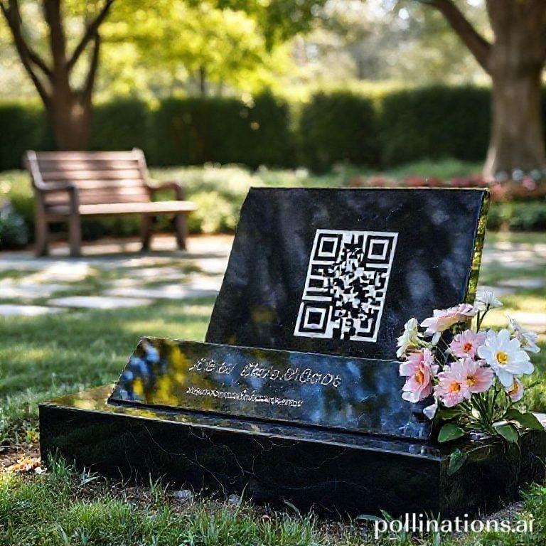 Mãi Mãi Nhớ Tặng Bia QR Tưởng Niệm