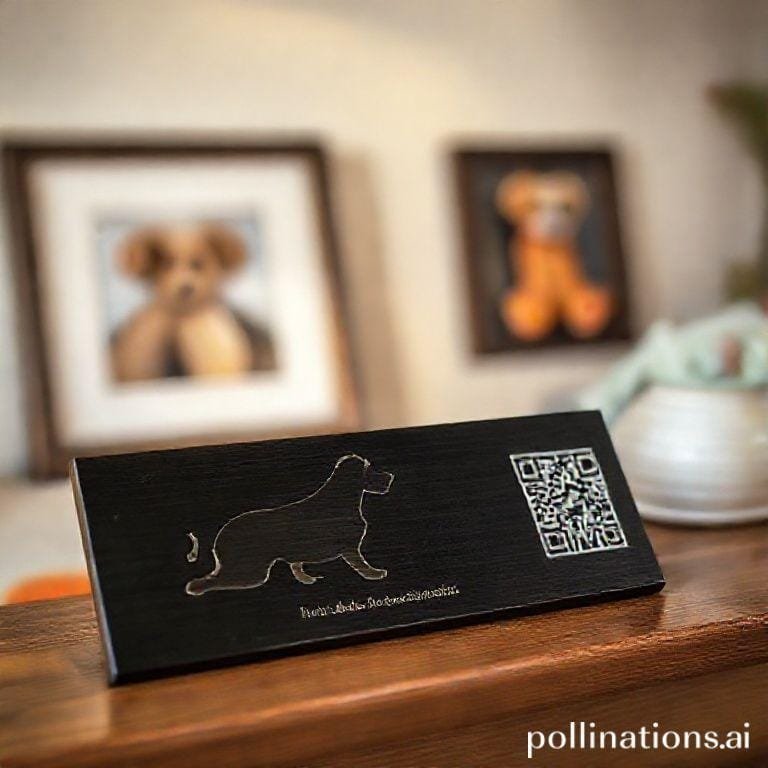 Lưu Giữ Tình Yêu Với Bia Tưởng Niệm QR Cho Thú Cưng