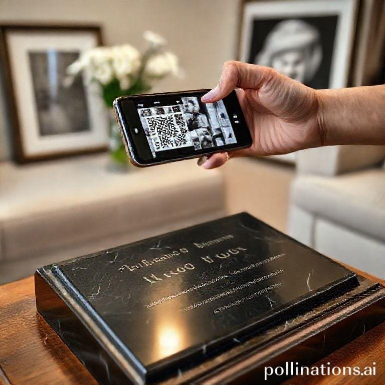 Món Quà Tưởng Niệm Ý Nghĩa Bia QR Mãi Mãi Nhớ