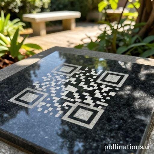 Bia QR Mãi Mãi Nhớ Tôn Vinh Ký Ức Trong Lễ Tang Hiện Đại