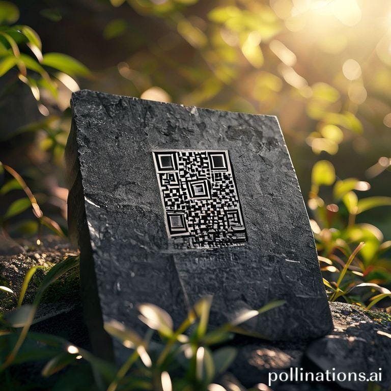 Tưởng Niệm Thời Đại Số Với Bia QR Mãi Mãi Nhớ