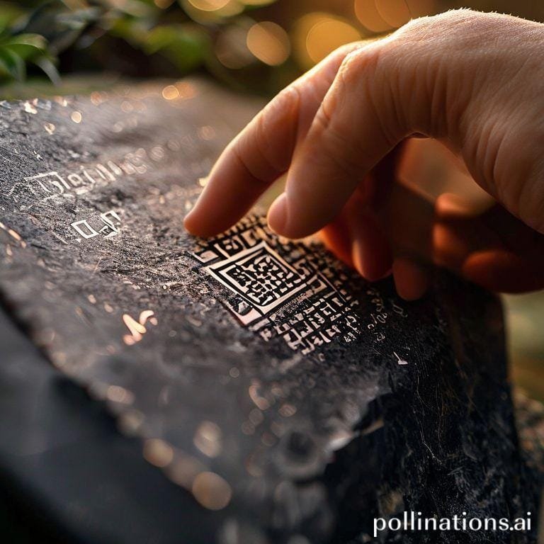 Khắc Ghi Tình Yêu Trên Bia QR Mãi Mãi Nhớ